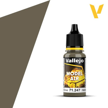 Vallejo 71247 Model Air Light Olive 17ml